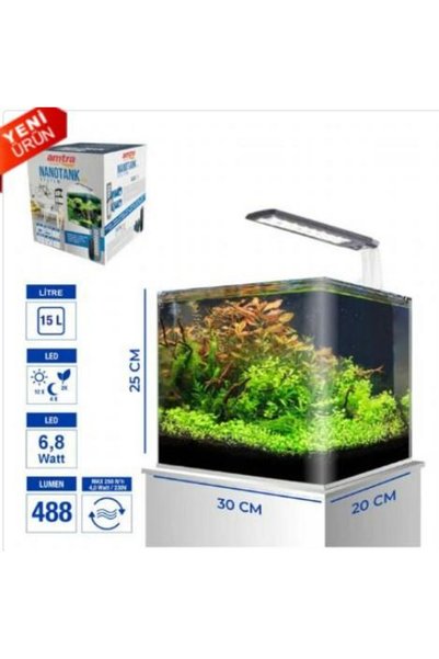 Genel Markalar Nano Tank 15 Set 30x20x25 cm 15 Lt