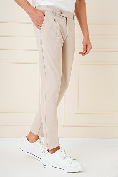 Efor P 1148 Slim Fit K.bej Klasik Pantolon