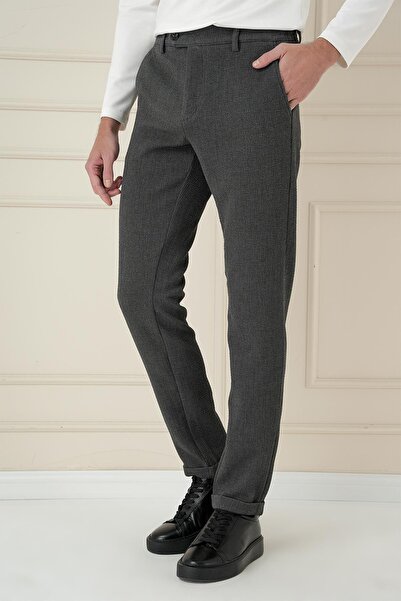 Efor P 1166 Slim Fit Füme Klasik Pantolon