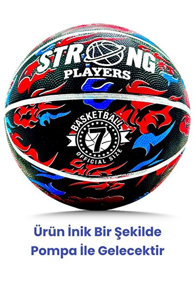 İMVULA Basketbol Topu 7 Numara Linik Model Profesyonel Kalite Pompa Hediyeli