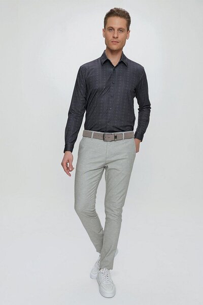 Efor P 1111 Slim Fit Taş Spor Pantolon