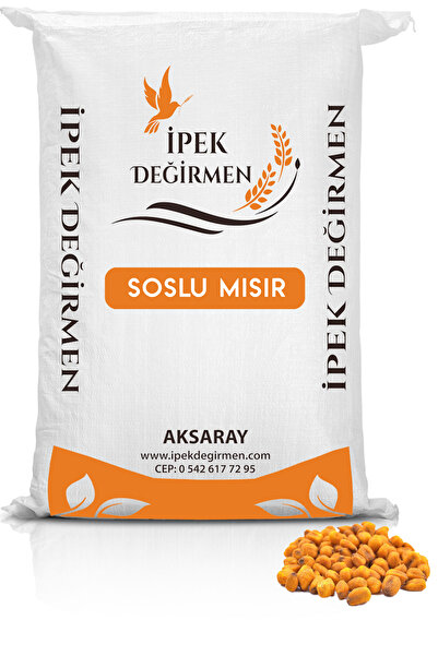 İpek Değirmen Lüks Kuruyemiş Kavrulmuş Golden Mısır Soslu Mısır 2 Kg