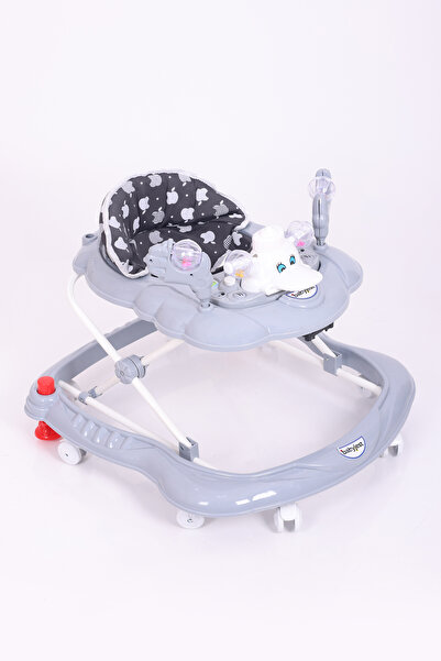 Jusso Vak Vak Stoperli Müzikli Yürüteç Tam Gri