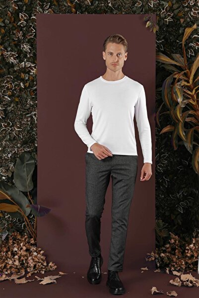 Efor P 1138 Slim Fit Siyah Klasik Pantolon