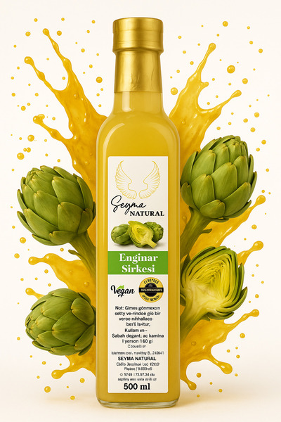 Şeyma natural Enginar sirkesi 500 ML