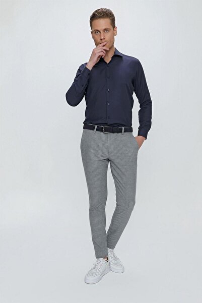 Efor P 1103 Slim Fit Gri Spor Pantolon