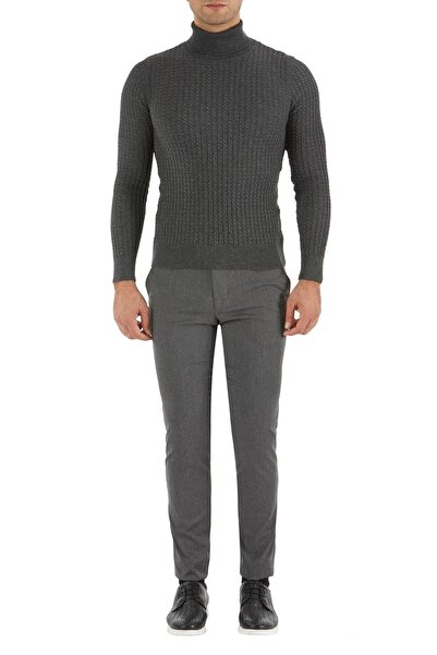 Efor P 1052 Skınny Gri Spor Pantolon