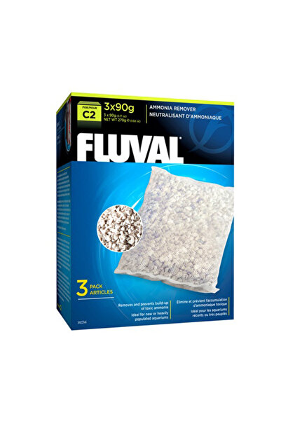Fluval مزيل الأمونيا C2 (3×90 جرام)