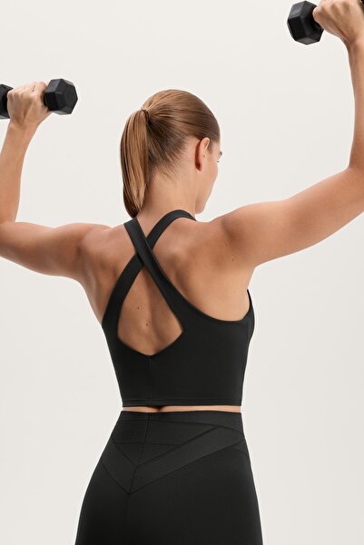 Oysho Blok Desenli Compressive Tank top