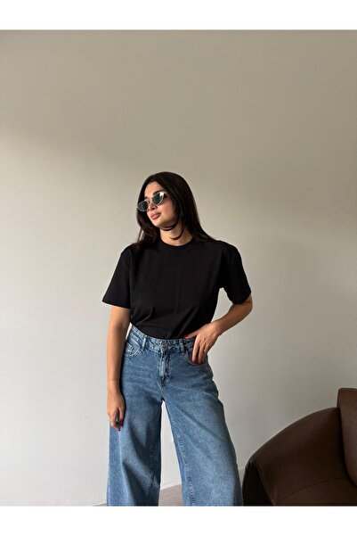 Bade Butik Tricou Nora Basic negru