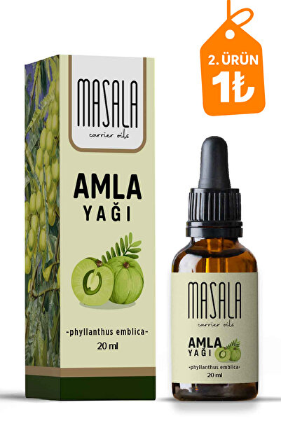 Masala Amla Saç Bakım Yağı 20 Ml. (GOOSEBERRY CARRİER OİL) Bektaşi Üzümü