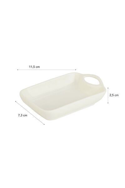 Madame Coco Petit Concept Rectangular Sauce Bowl