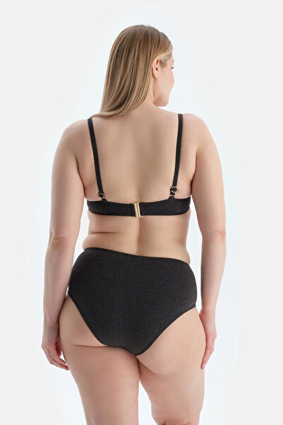 Eros Black High Waist Bikini Bottom