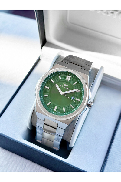 FERRO Gümüş Çelik Kordon ERKEK Kol Saati F11500AWT-A6