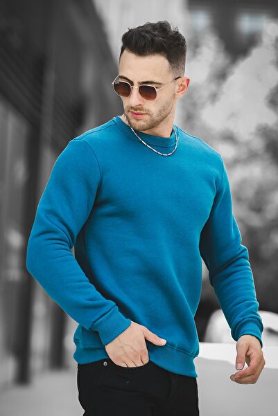 Oksit Hanorac Gomez cu gât rotund, cu trei fire, cu interior din bumbac