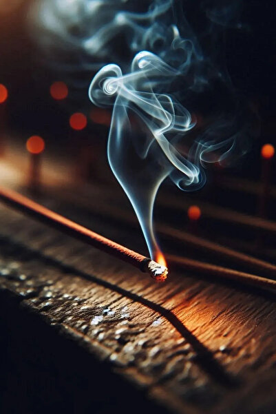 OrdoVeni Tütsü Seti | 3 Farklı Aroma 60 Adet Çubuk Tütsü | Kalıcı Oda Kokusu | Ev, Ofis, Yoga ve Meditasyon İçin