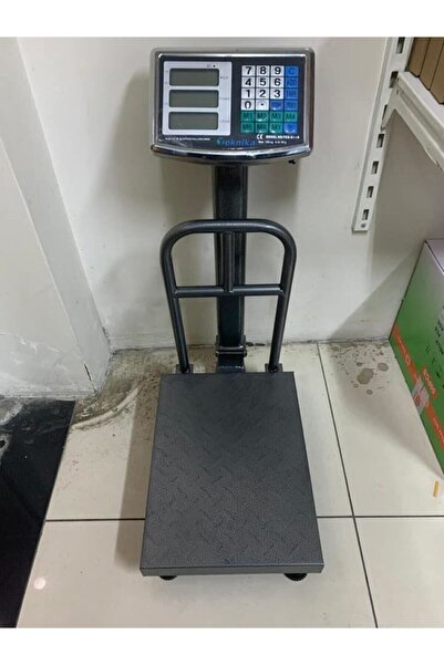 Genel Markalar 150 Kg Dijital Elektronik Arka Korumalı Terazi Katlanabilir Gö...