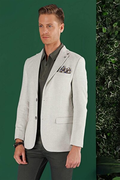 Efor C 636 Slim Fit Mavi Spor Ceket