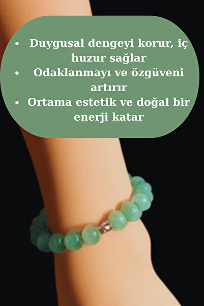 mrmpro حجر أمازونيت طبيعي - كريستال الطاقة الإيجابية والثقة بالنفس