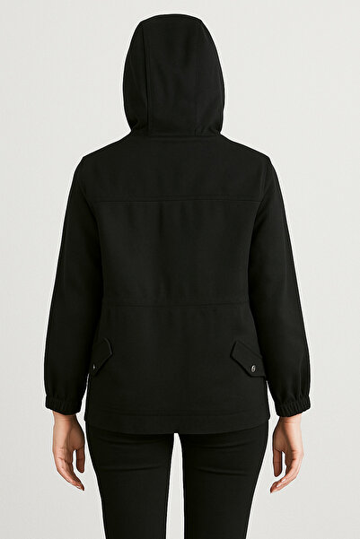 Vedi Kapşonlu Kısa Ceket 6701-26k