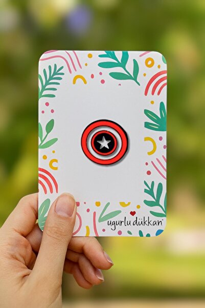 uğurlu dükkan Kaptan Amerıca Kalkanı Rozeti