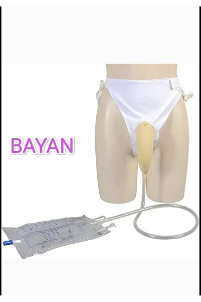 BBS Külotlu İdrar Toplayıcı Aparat Taşınabilir Hasta ve Yaşlı Bakım Torbası K...