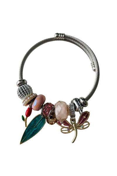 Tupek Store Women's Model Charm Steel Bracelet