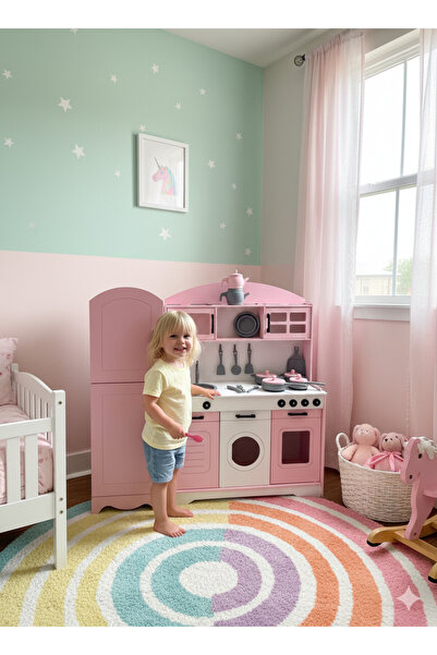 Genel Markalar özka hobi buzdolaplı tencere tava setli ve 14 parça servis set...