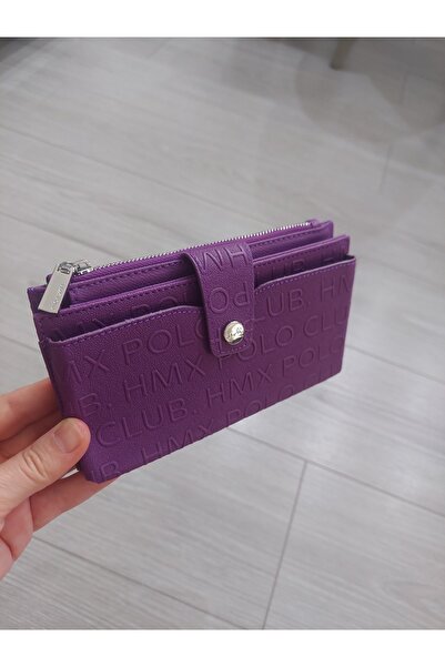 Polo Rose Purple Wallet (with Phone Compartment)