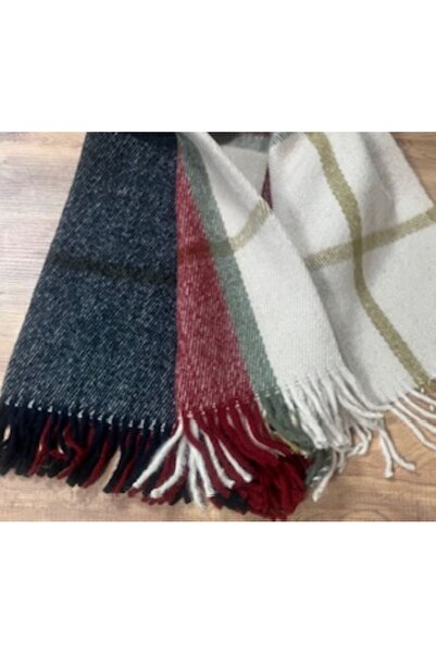 Bilgiçler Διπλή Σκωτσέζικη μάλλινη κουβέρτα 011