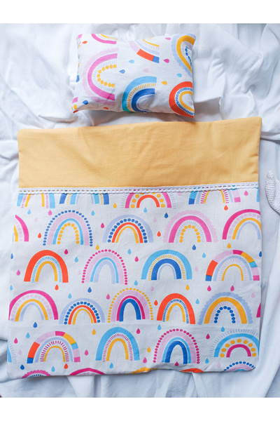 SİYO مجموعة لحاف وسادة الطفل، لعبة منزلية، لعبة مونتيسوري