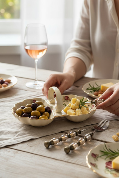 ROY KING ΡΟΖΕ 29 εκ. ΜΠΟΥΚΑΛΙΑ ΜΕ ΣΥΝΔΥΑΣΜΟ ΤΑΙΝΙΩΝ ΚΑΛΥΜΜΑΤΩΝ