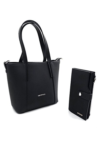 Just Polo مجموعة محفظة نسائية من جوستبولو مكونة من 4 أقسام