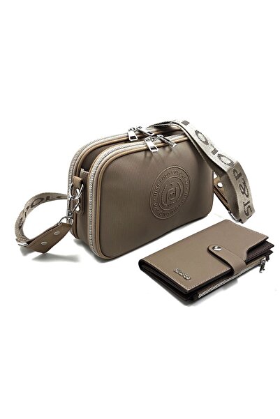 Just Polo Colors Of Justpolo Kadın Lacos 5 Bölmeli Omuz Çantası Ve Cüzdan Kom...