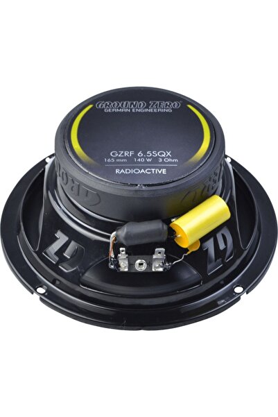 Ground Zero Ομοαξονικά ηχεία αυτοκινήτου 2 δρόμων GZRF 6.5SQX 165mm, 100W RMS