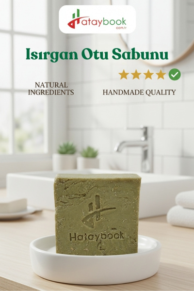 Hataybook Doğal Isırgan Otu Sabunu 1 Adet 110gram
