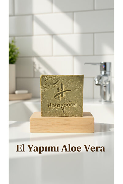 Hataybook El Yapımı Aloe Vera 1 Adet Nemlendirici Sabun 100 gr