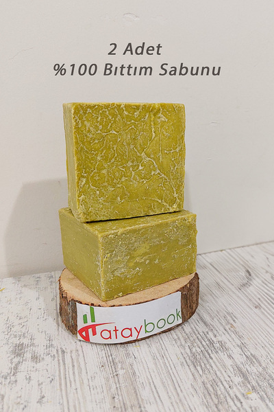 Hataybook Siirt %100 Bıttım Sabunu 2 Adet El Yapımı Menengiç 300gram
