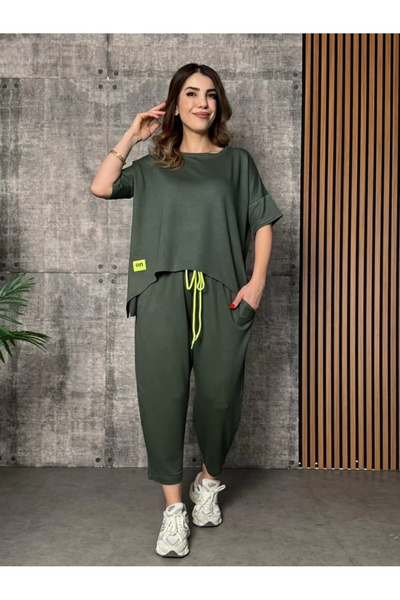 MetuCA Γυναικείο κοντομάνικο μπλουζάκι με λαιμόκοψη βισκόζης δύο κλωστών και ...