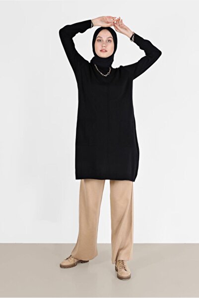 Alvina CEP DETAYLI TRİKO TUNİK 42008