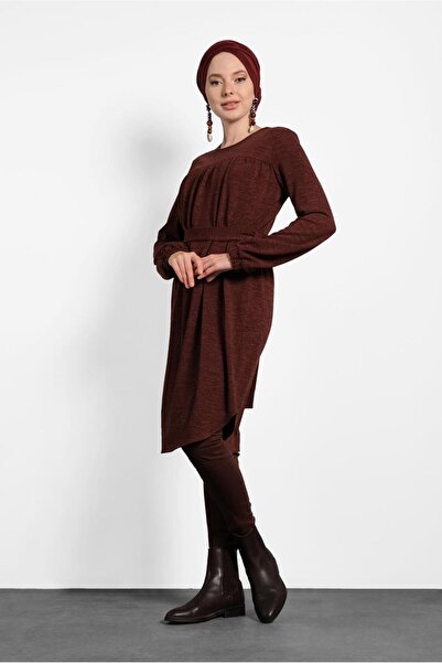 Alvina Flat Tunic with Bircle Neck 40392