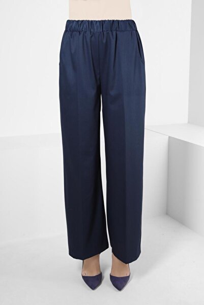 Alvina 70554 Модель Штани з широкими штанинами та еластичним поясом