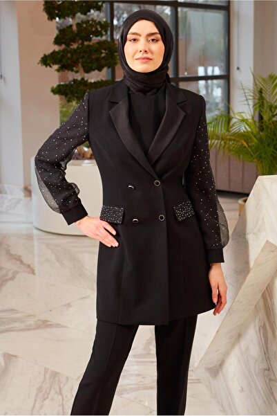 Alvina STONE PRINTED CREPE DOUBLE PANT SUIT 30329