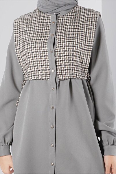 Alvina Double Pants with Binding Detail and Clog Pattern. Team 43266