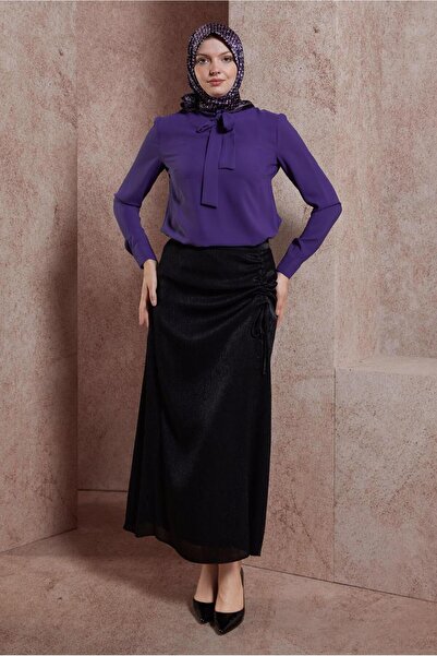 Alvina SATEN DOKULU BÜRÜMCÜK ETEK 60565