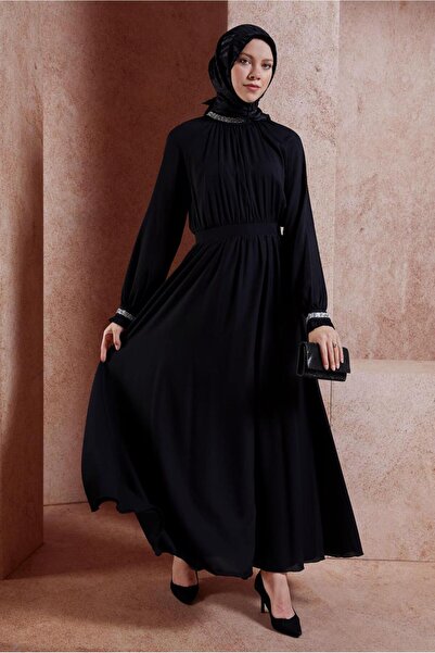 Alvina فستان مزين بالأحجار - موديل 42553