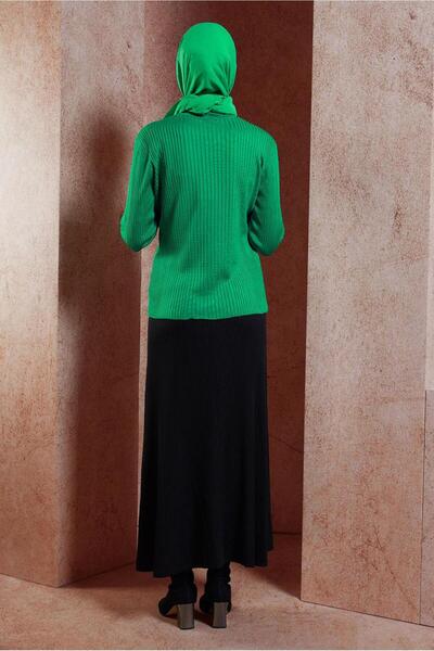 Alvina DÜĞME DETAYLI TRİKO KAZAK 45005