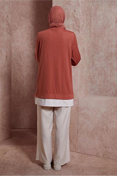 Alvina Tracksuit Tunic - Tassel Detailed, Model 44559