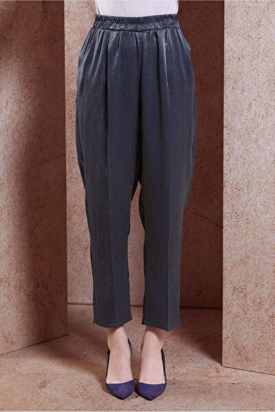 Alvina PANTALONI BUBBLE CU FATA SATINATA 70728