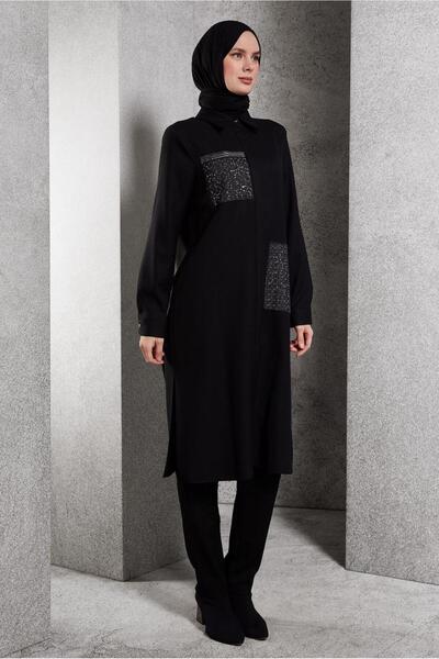 Alvina TAŞ DETAYLI TUNİK 45157